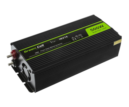Przetwornica samochodowa Green Cell Przetwornica napięcia 12V na 230V 500W/1000W